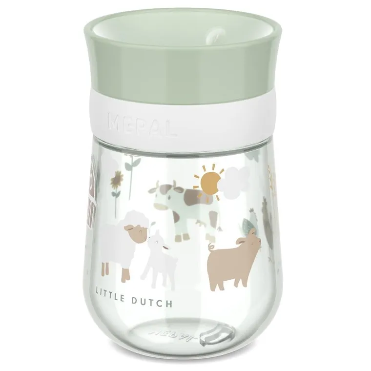 Mepal, Mio, Little Farm, kubek treningowy do nauki picia, 9m+, 300 ml