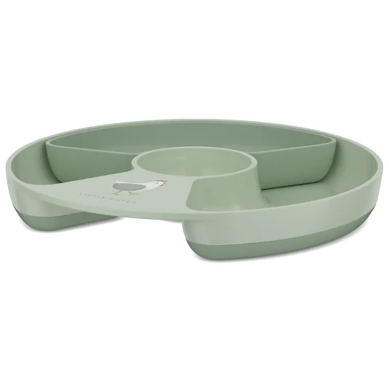 Mepal, Mio, Little Farm, talerzyk dziecięcy, dzielony