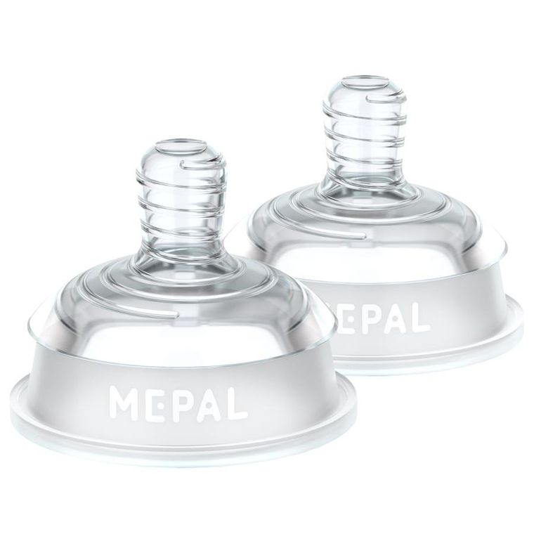 Mepal, Mio, smoczek do karmienia niemowląt z powolnym przepływem, 2 szt.