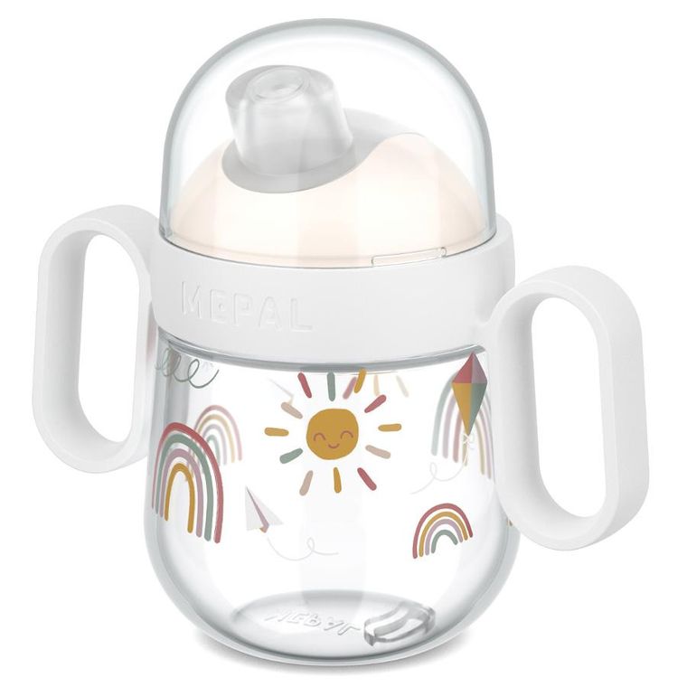 Mepal, Mio, Sunshine&Rainbow, kubek niekapek, 6m+, 200 ml