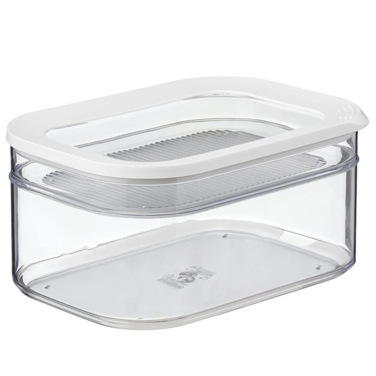 Mepal, Modula, pojemnik na żywność, white, 2000+550 ml