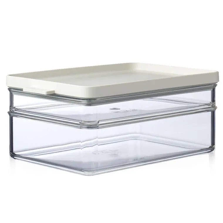 Mepal, Omnia, pojemnik na wędliny i sery, White, 500+1200 ml