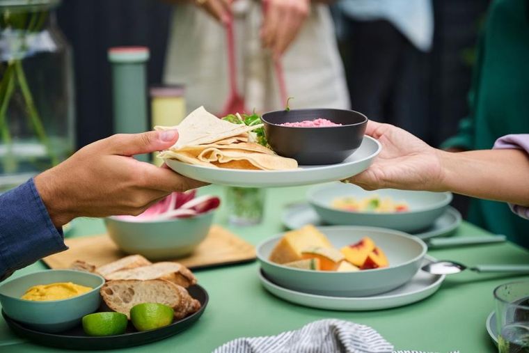 Mepal, Silueta, talerz obiadowy, Nordic White, 260 ml