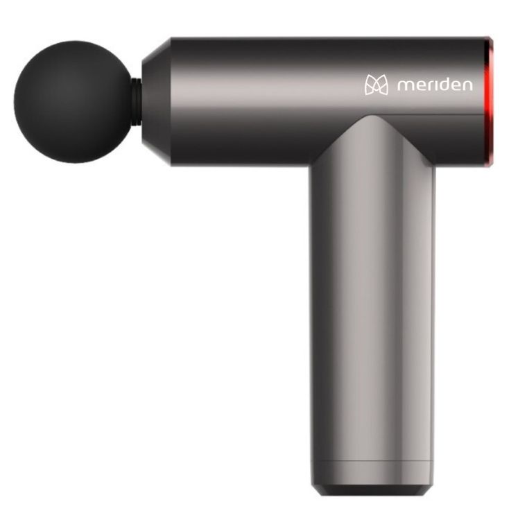 Meriden, pistolet do masażu, 4 końcówki