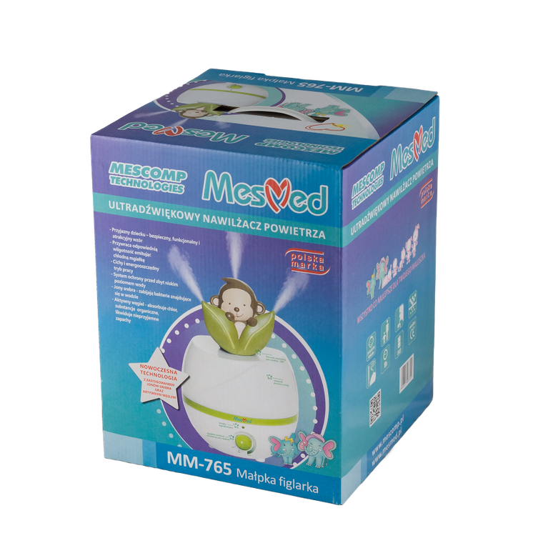 Mesmed, Małpka, ultradźwiękowy nawilżacz powietrza