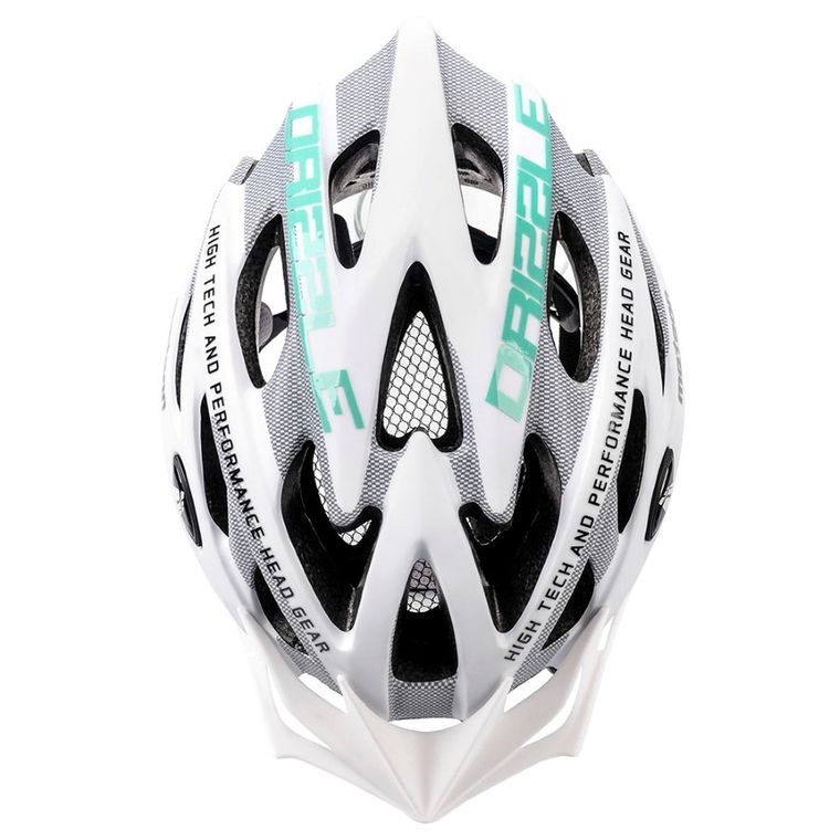 Meteor, Drizzle, MV29, kask rowerowy, rozmiar L, 58-61 cm, biało-szary