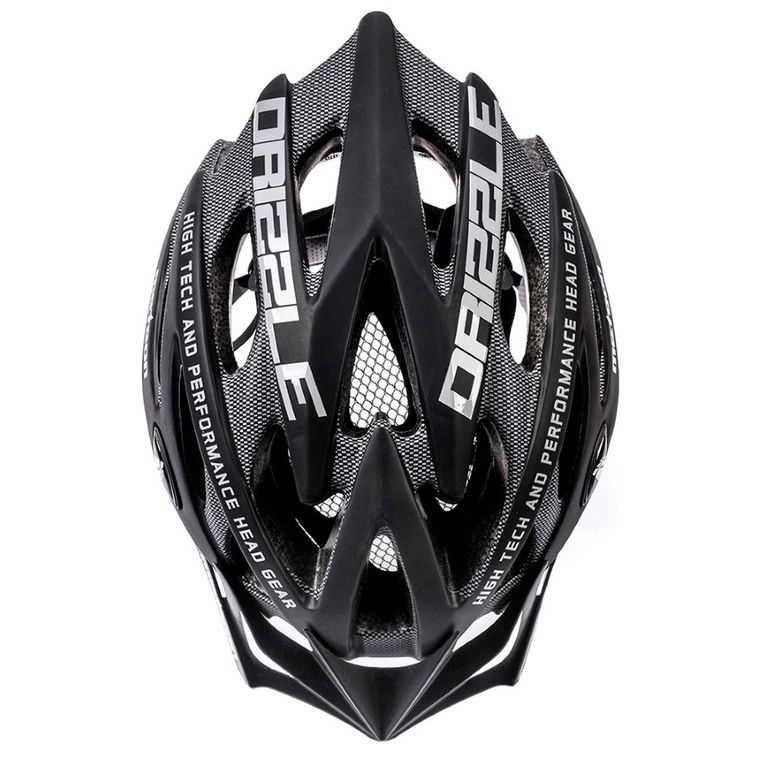 Meteor, Drizzle, MV29, kask rowerowy, rozmiar L, 58-61 cm, czarno-szary