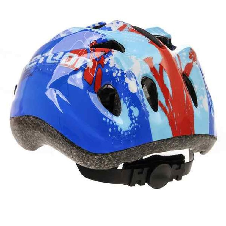 Meteor, HB6-5, kask rowerowy, map blue, rozmiar S, 48-52 cm