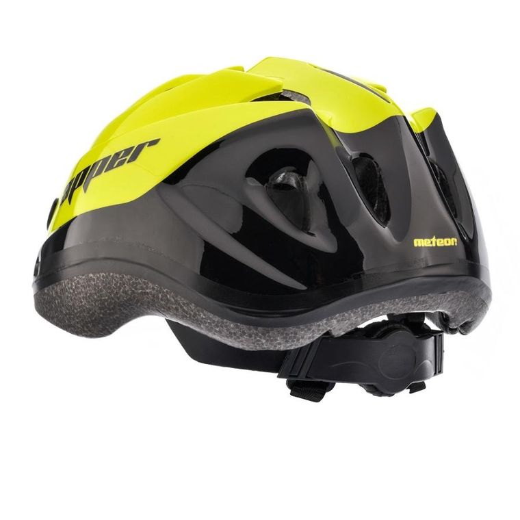 Meteor, kask rowerowy, S 48-52 cm, Apper, zielony
