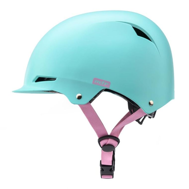 Meteor, KS02, kask ochronny, miętowy, rozmiar 48-52 cm