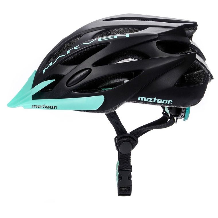 Meteor, Marven, kask rowerowy, rozmiar S, 52-56 cm, czarno-niebieski