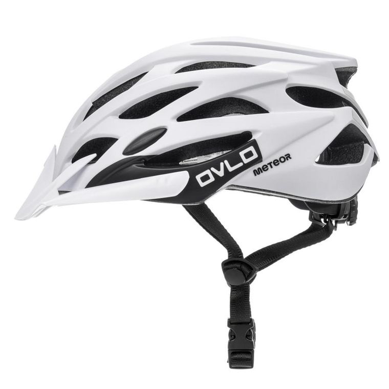 Meteor, Ovlo, kask ochronny, biały, rozmiar 55-58 cm