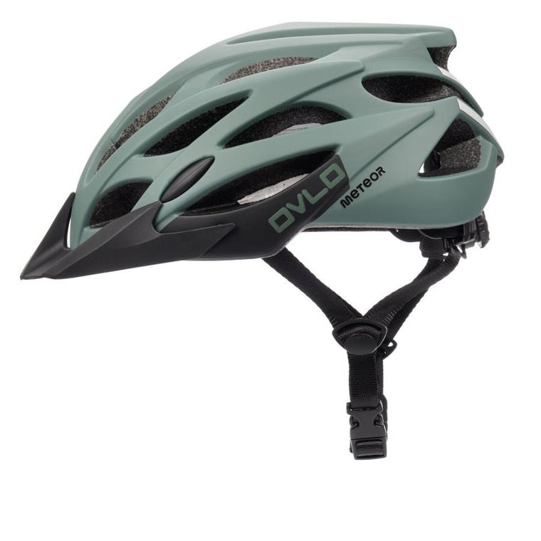 Meteor, Ovlo, kask rowerowy, rozmiar L, 58-61 cm, zielony