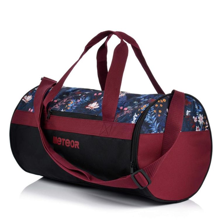 Meteor, Sirin, torba fitness, floral, 25l