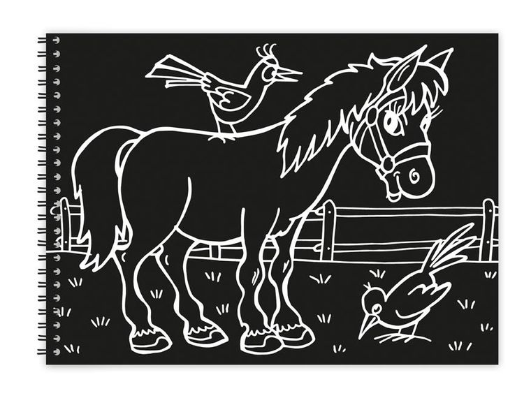 MFP, notes wydrapywanka, tęcza, 14-10 cm