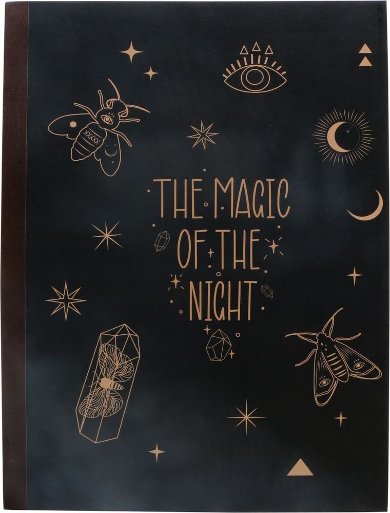 M&G, notatnik w kratkę, Magic, biały, B5, 60 kartek, 1 szt.