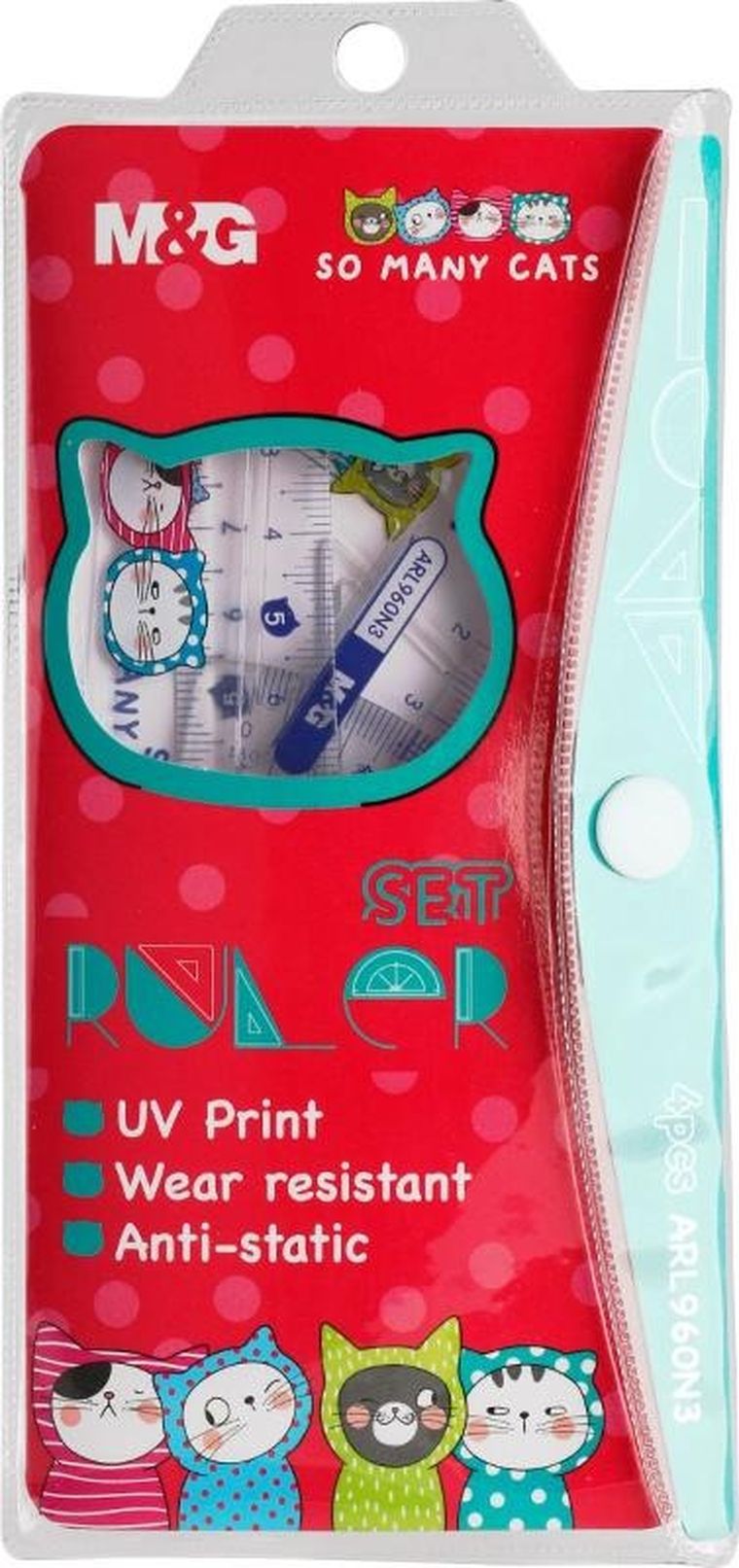 M&G, So Many Cats, zestaw geometryczny