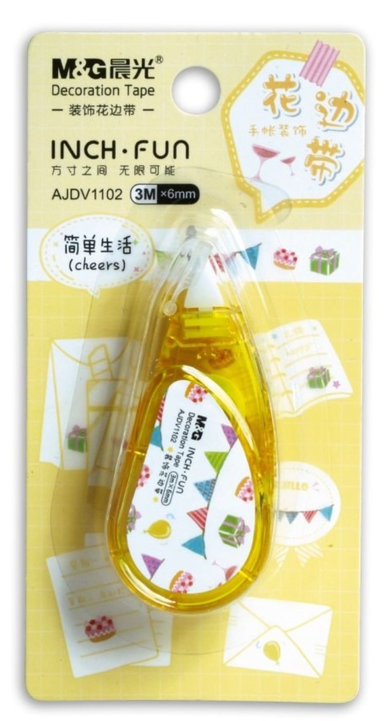 M&G, taśma ozdobna Simple Life, 6mmx3m