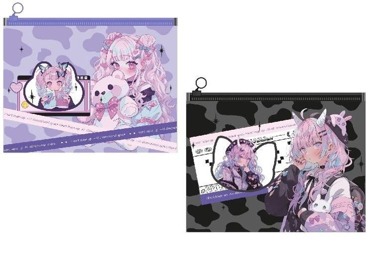 M&G, teczka z suwakiem B5, Manga Pink Fantasy, 1 szt.