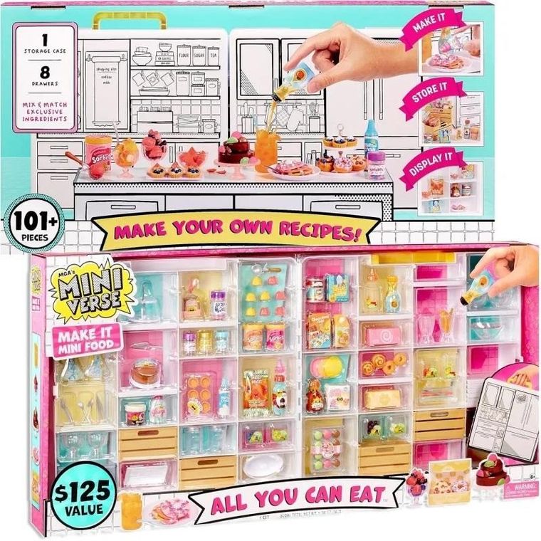 MGA's Miniverse, Make It All You Can Eat, mini produkty spożywcze