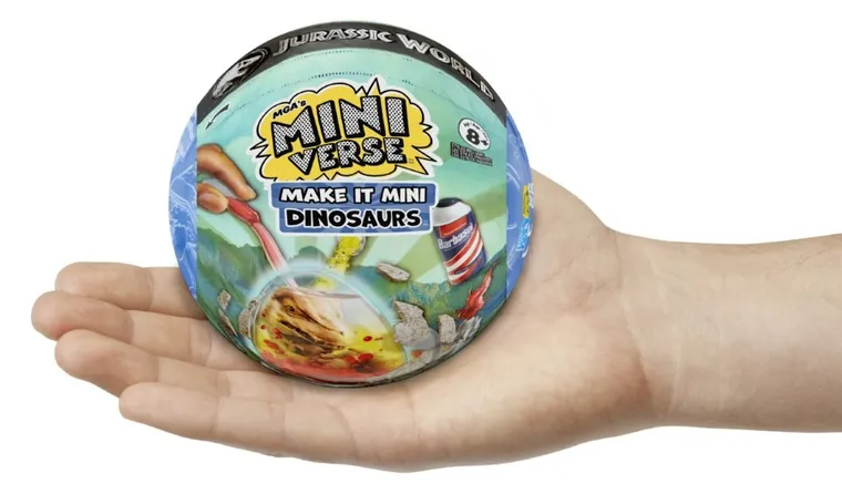 MGA's Miniverse, Make It Mini, Dinosaurs, kula niespodzianka, mini dinozaury