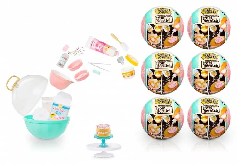 MGA's Miniverse, Make It Mini, From Scratch, kula niespodzianka, mini jedzenie