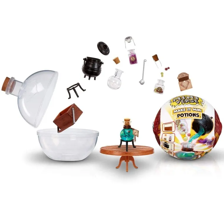 MGA's Miniverse, Make It Mini, Harry Potter, Potions, kula niespodzianka, mini eliksiry