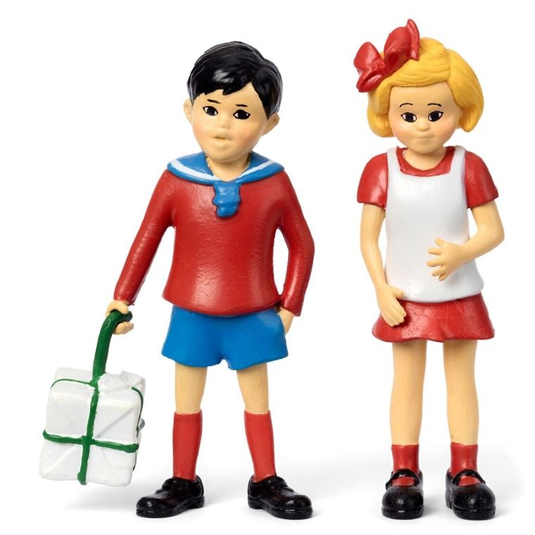Micki, Pippi Pończoszanka, Tommy i Annika, figurki