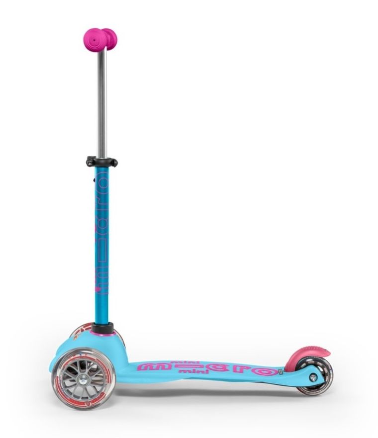 Micro Mobility, Mini Deluxe, hulajnoga 3-kołowa, turquoise