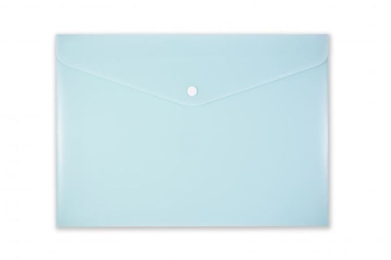 Micro, teczka kopertowa na zatrzask, A4, pastelowy zielony, 1 szt.