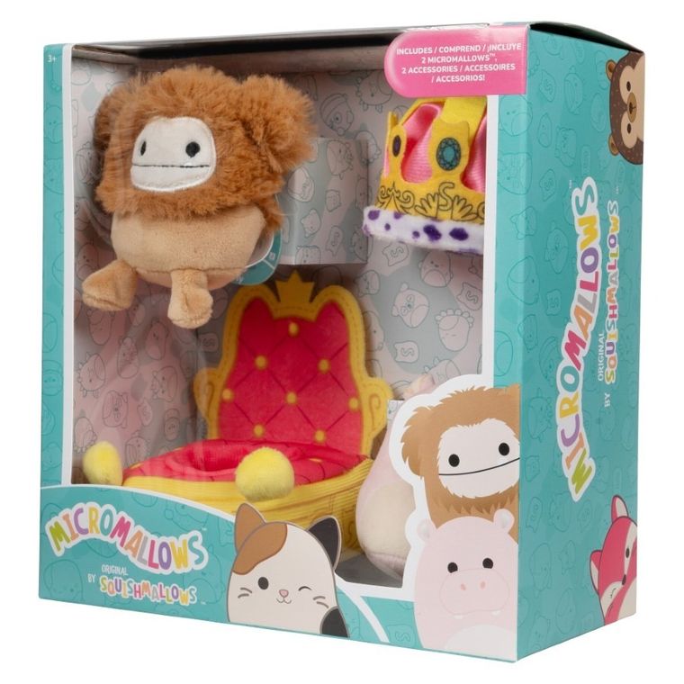 Micromallows, Parade Flaot, maskotki z akcesoriami, 2+2, 6 cm