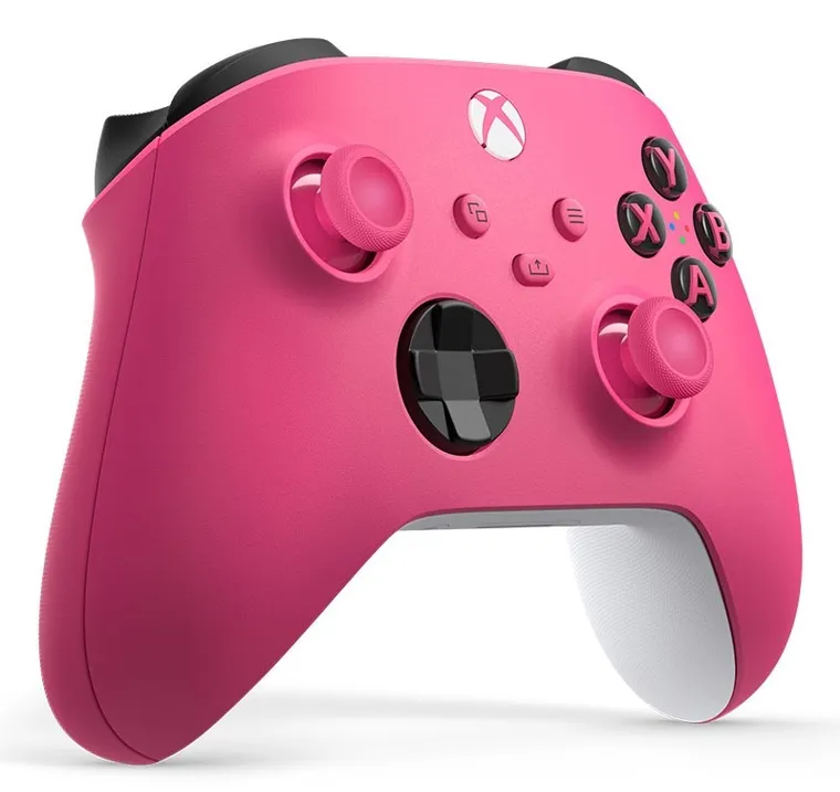 Microsoft, Xbox Series, kontroler bezprzewodowy, różowy