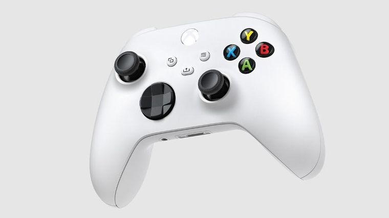 Microsoft, Xbox Series, kontroler, Robot White