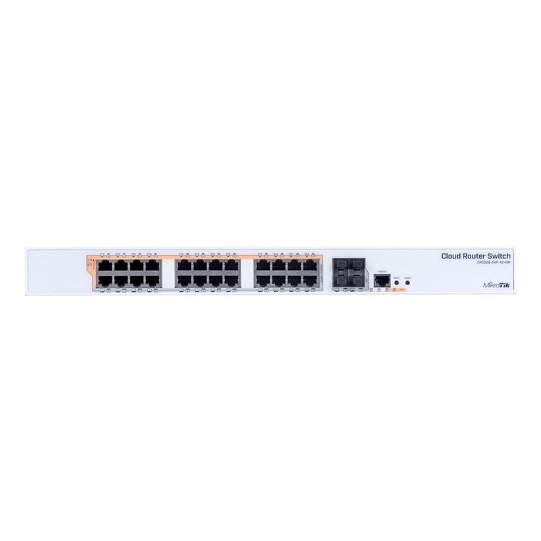 MikroTik CRS328-24P-4S+RM, Switch, 24x RJ45 1000Mb/s, 4x SFP+