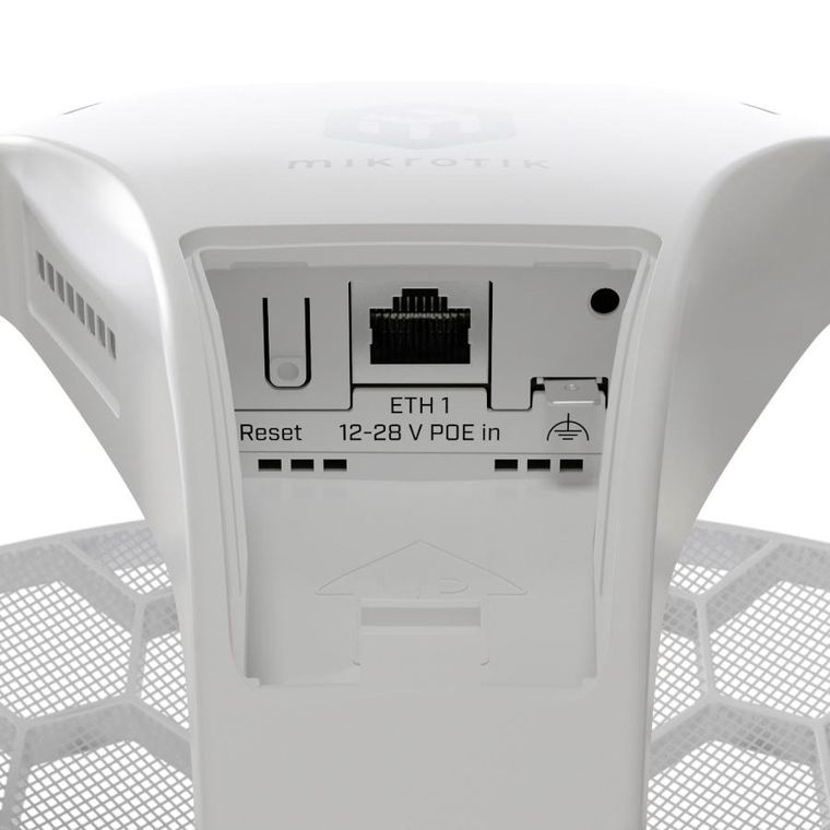 MikroTik, LHG 5 ax, urządzenie radiowe, LHG-5axD, WiFi 6, 1xRJ45 1000Mb/s, 24.5 dBi
