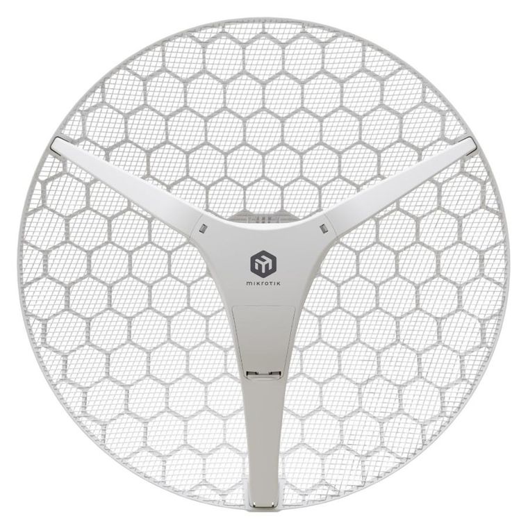 MikroTik, LHG XL 5 ax, urządzenie radiowe, LHG-5axD-XL, WiFi 6, 1xRJ45 1000Mb/s, 27 dBi