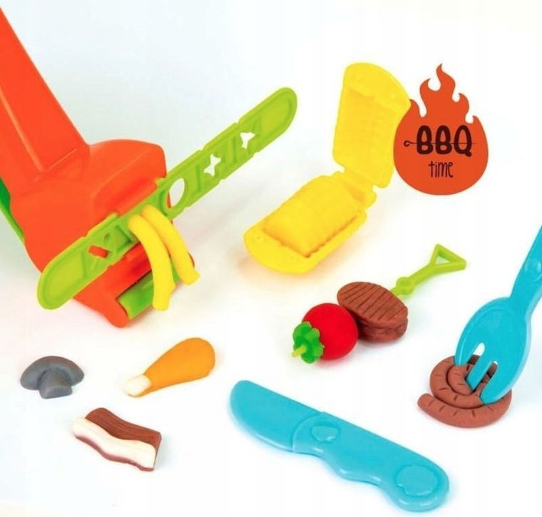 Milan, ciastolina barbecue, 8 kolorów