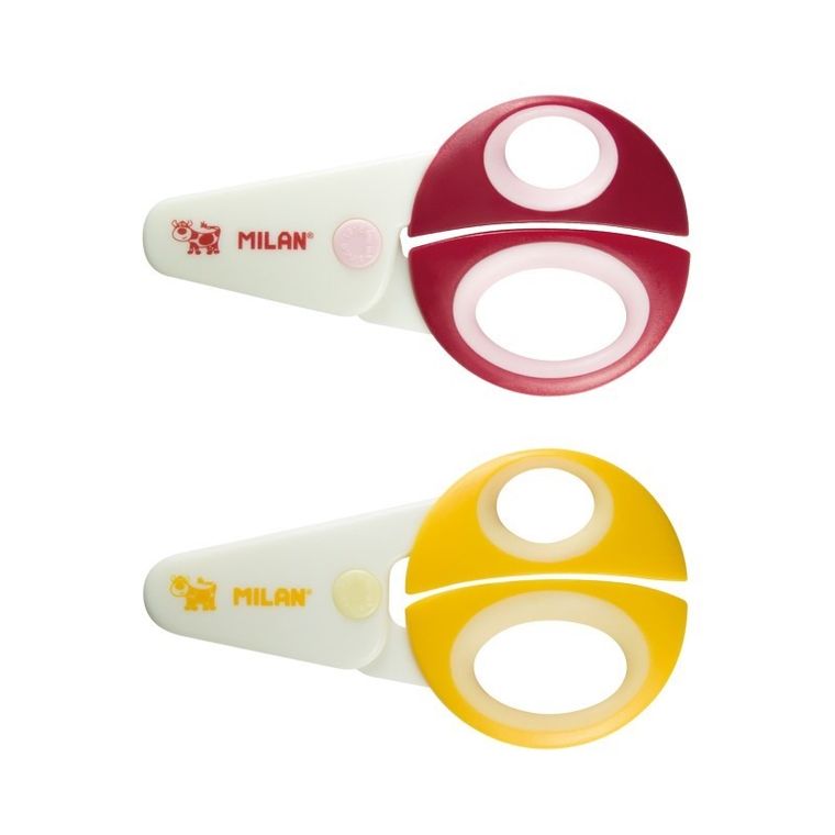 Milan, Funny, dziecięce nożyczki plastikowe