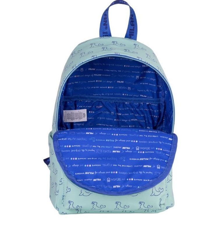 Milan, kolekcja 460, plecak szkolny, 1-komorowy, zielony