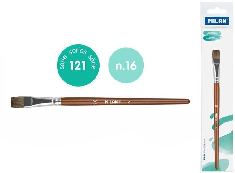 Milan, pędzel, nr 16, seria 121