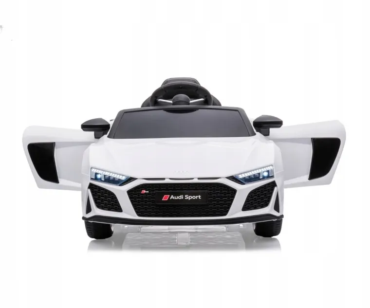 Milly Mally, Audi R8 Spyder, pojazd na akumulator, biały