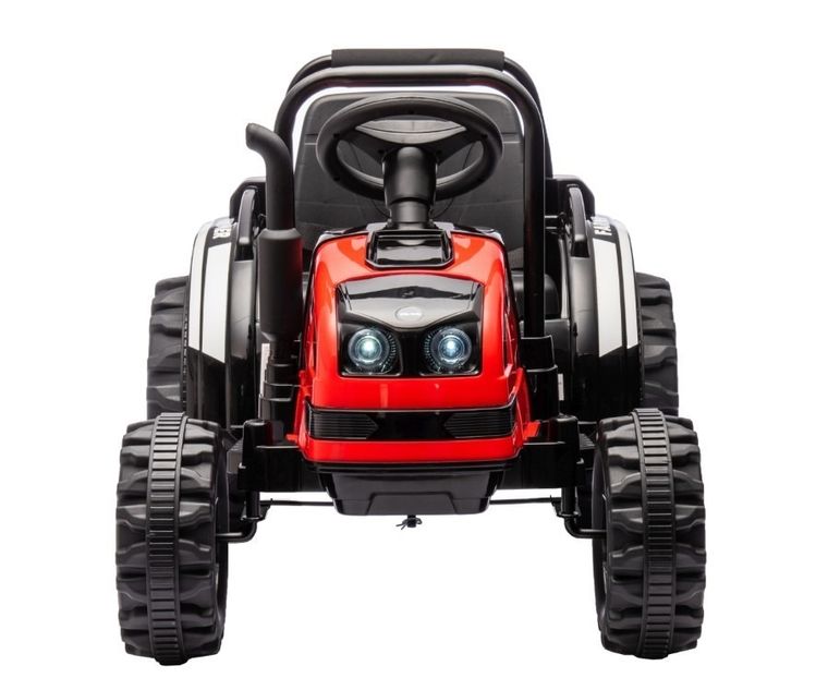 Milly Mally, Farmer, traktor z przyczepą, pojazd na akumulator, red