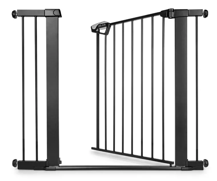 Milly Mally, Guardy, barierka zabezpieczająca na schody z rozszerzeniami, black, 76-104 cm