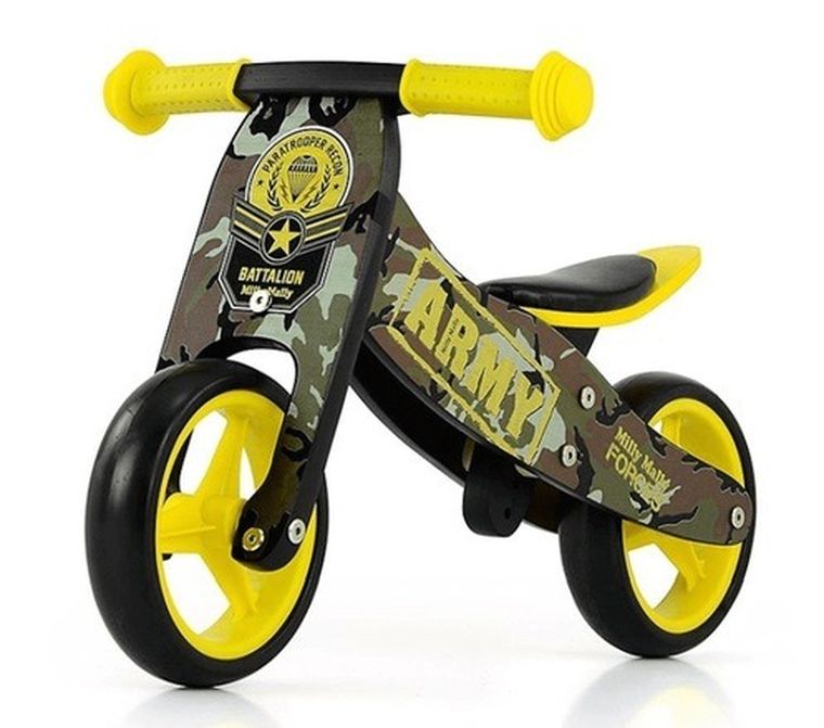 Milly Mally, Jake, rowerek 2w1, Army