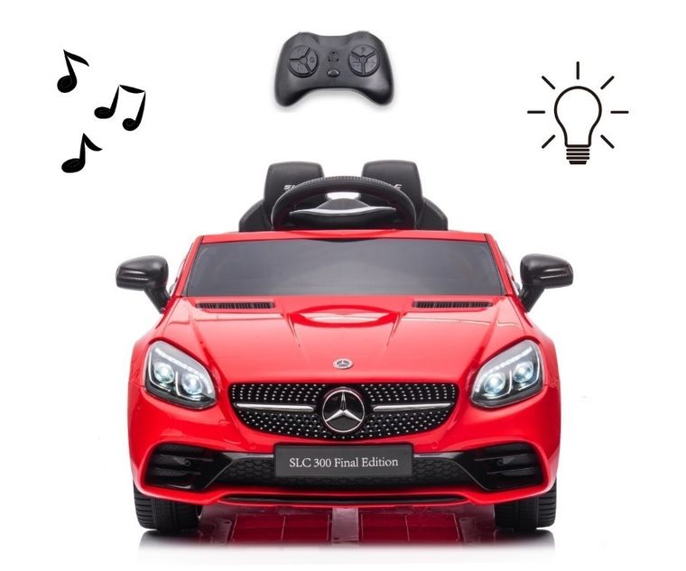 Milly Mally, Mercedes-Benz SLC, pojazd na akumulator, red