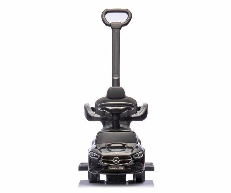 Milly Mally, Mercedes C-Class Deluxe, jeździk z rączką, pojazd, czarny