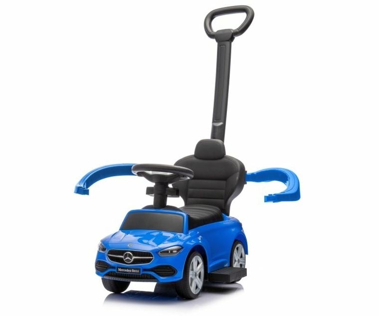 Milly Mally, Mercedes C-Class S, jeździk z rączką, pojazd, niebieski