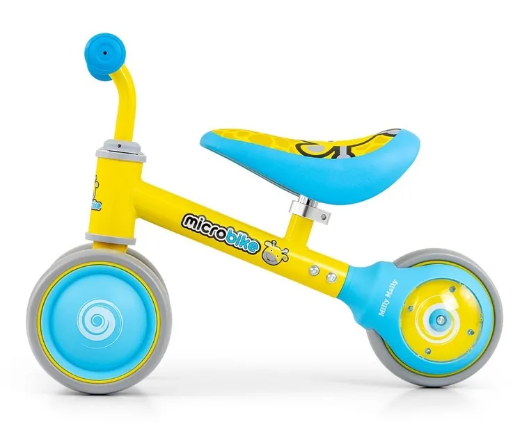 Milly Mally, Micro Plus, rowerek biegowy, giraffe