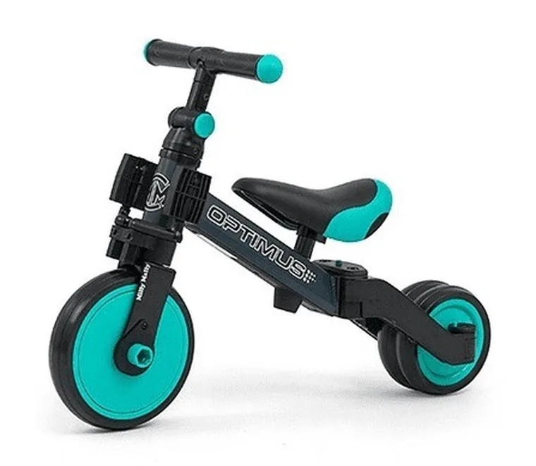 Milly Mally, Optimus, rowerek 3w1, mint