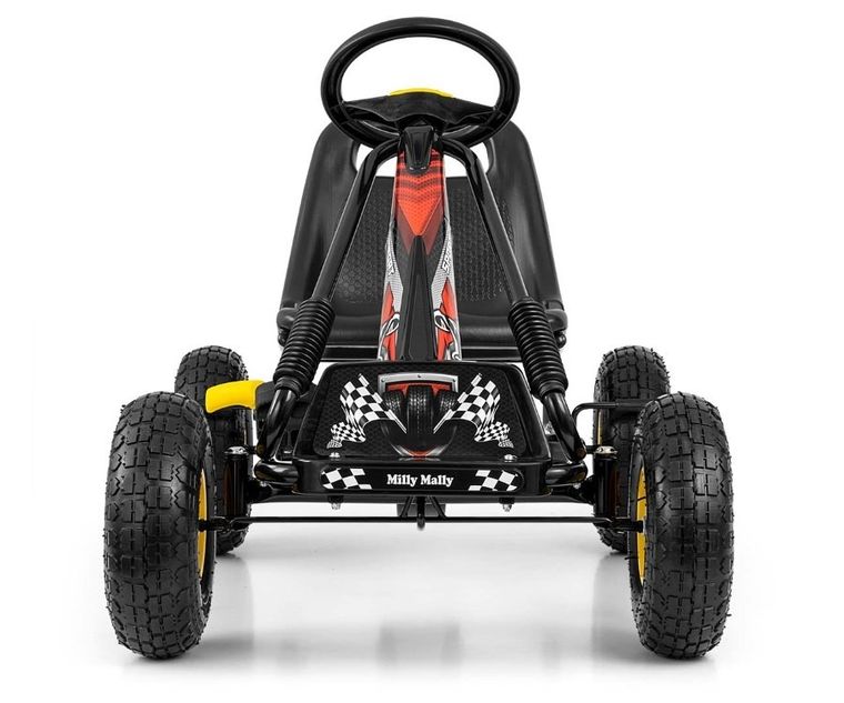Milly Mally, Thor, gokart na pedały, black